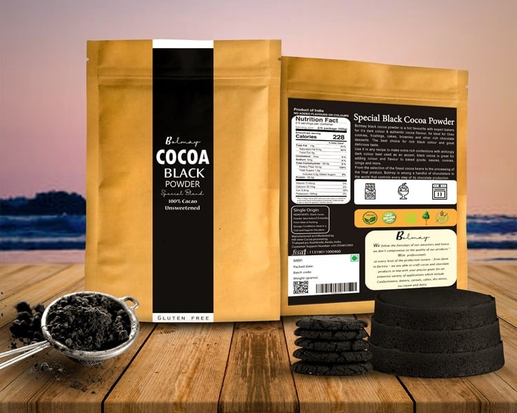 Black Cocoa Powder Premium Serbuk Koko Hitam - by Azim Bakery BCH