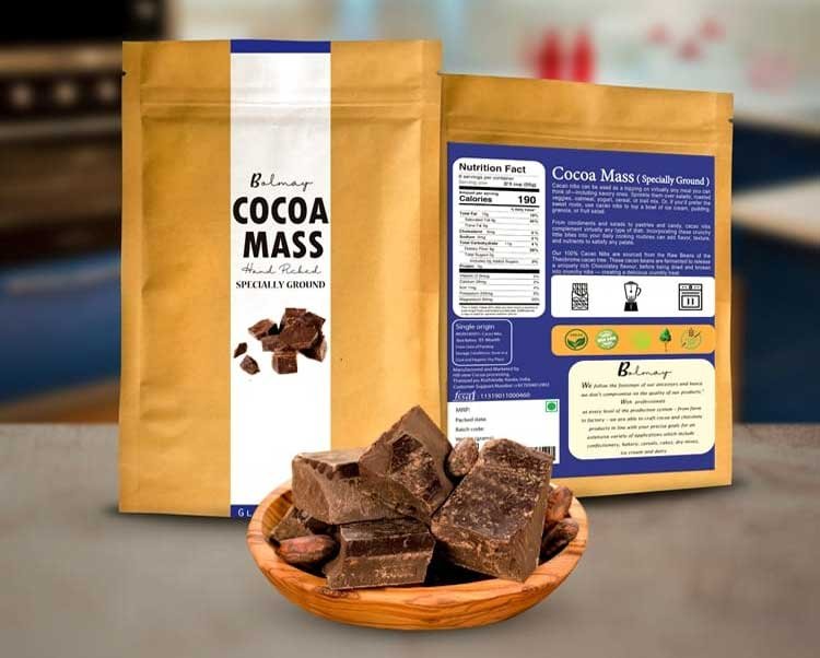 Bolmay Cocoa|Cocoa Mass|Chocolate-Liquor| NoSugar|Vegan|GlutenFree