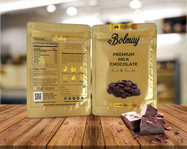 premium milk chocolate coverture