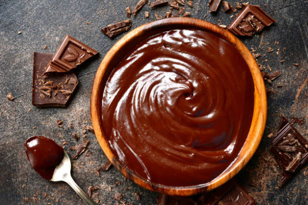 Light color cocoa powder chocolate fillings
